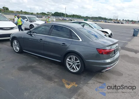 2024 Audi A4 Premium 45 Tfsi S Line Quattro S Tronic z USA, uszkodzony, nr VIN WAUDAAF40RN000141